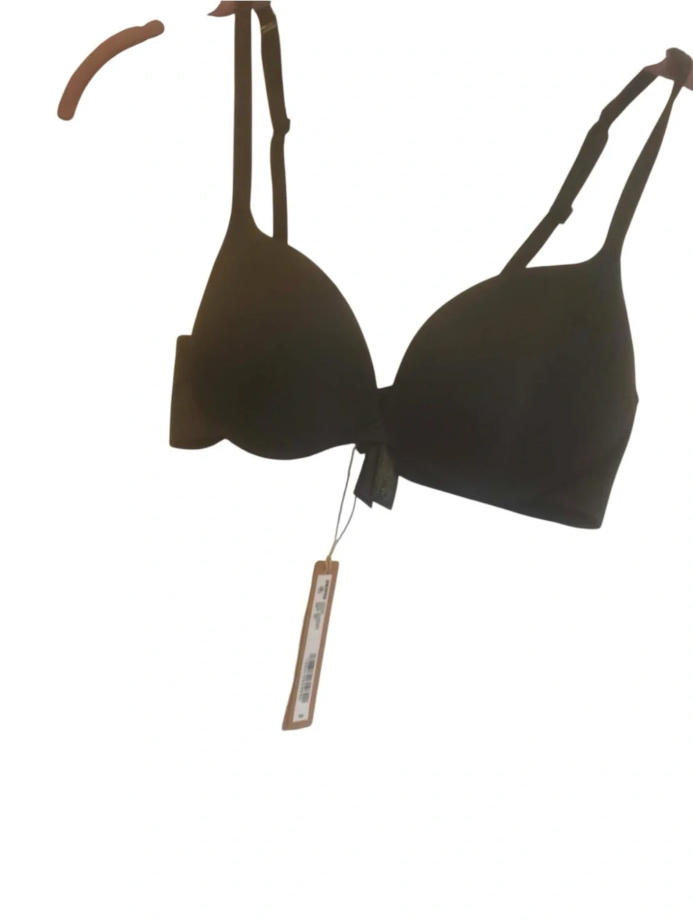 NWT Skims Ultimate Push Up Plunge Bra ONYX Size 34B